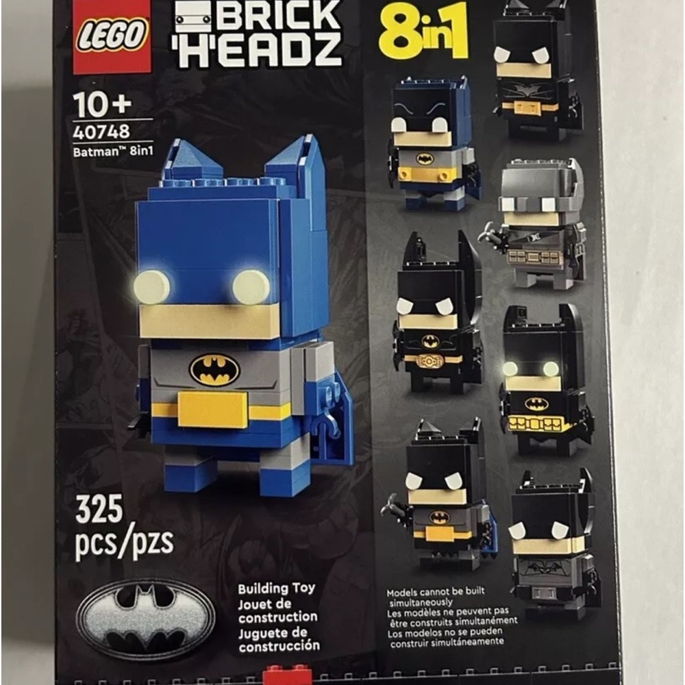 LEGO Brickheadz Batman Figure 8 in 1 Set 40748 ON HAND NEW SEALED Variety